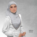 Tudung Bawal (Square Hijab) in HD0154